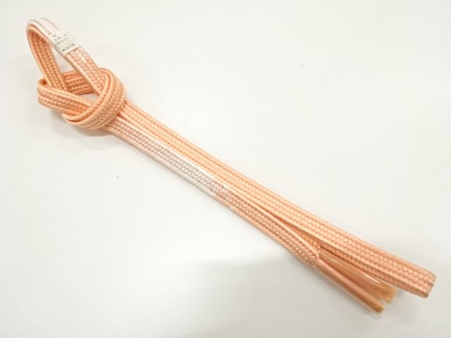 JAPANESE KIMONO / UNUSED HAND-TIED OBIJIME CORD / SILK